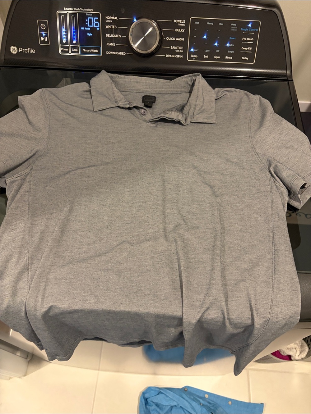 14th & Union Gray Polo Shirt